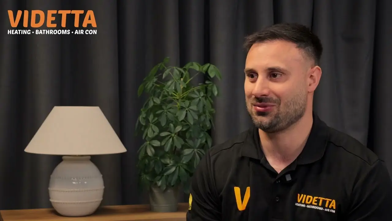 Jordan Videtta, founder of Videtta Heating & Plumbing